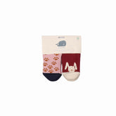 2 paires de chaussettes stoppeurs en coton (bio)